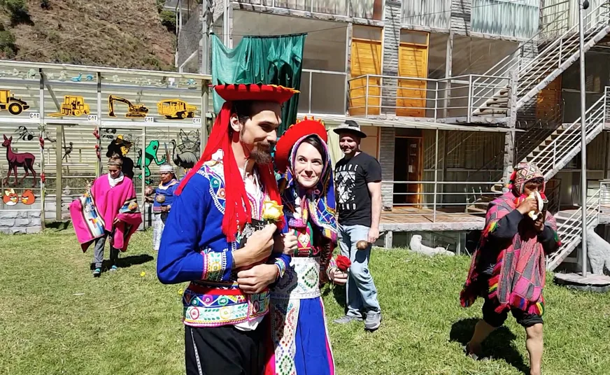 Spiritual love ritual in the Andes of Cusco to harmonize couple’s energy