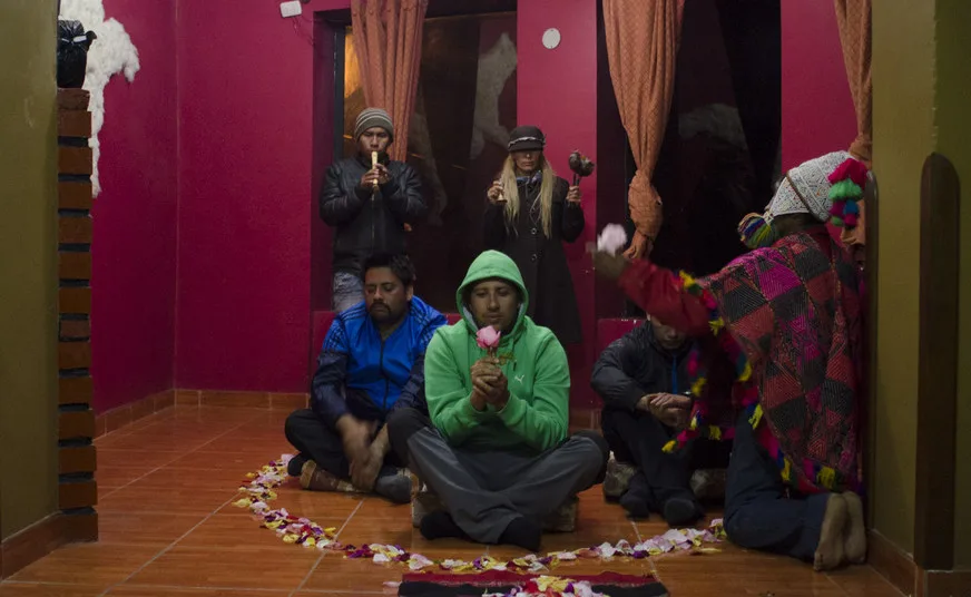 Wachuma ritual cusco