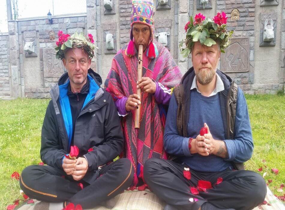 bath of flowering Ayahuasca Cusco