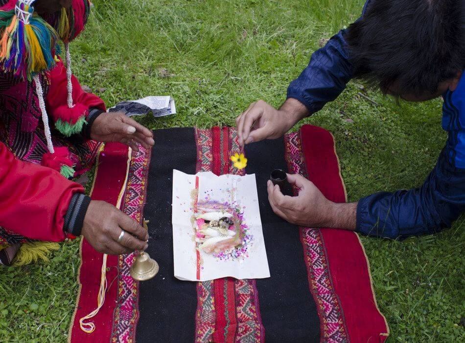 pachamama offering Ayahuasca Ceremony